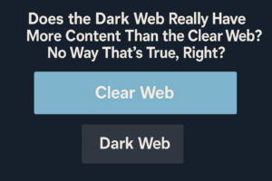 Read more about the article Does the Dark Web Really Have More Content Than the Clear Web? No Way That’s True, Right?