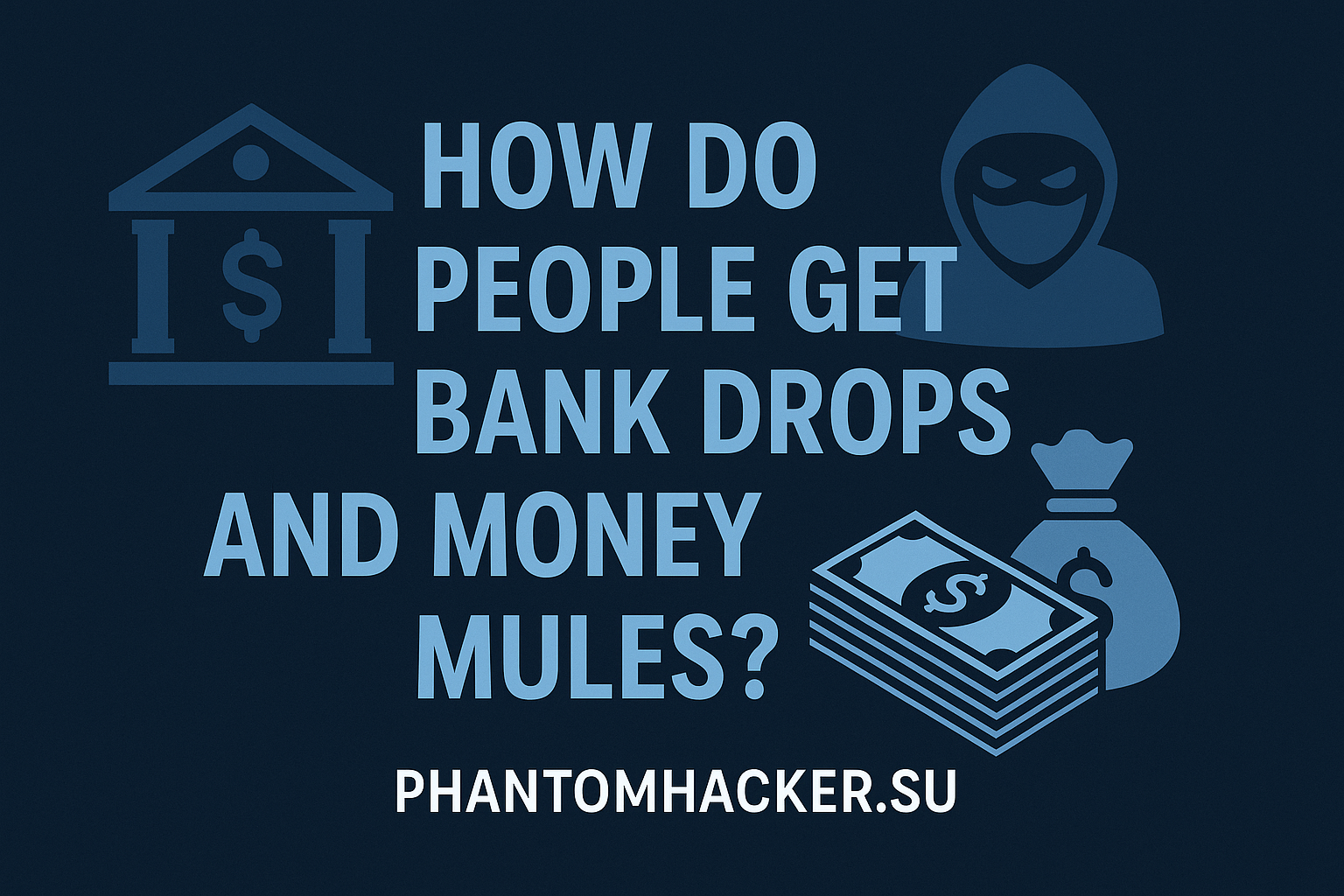 Read more about the article How Do People Get Bank Drops and Money Mules?