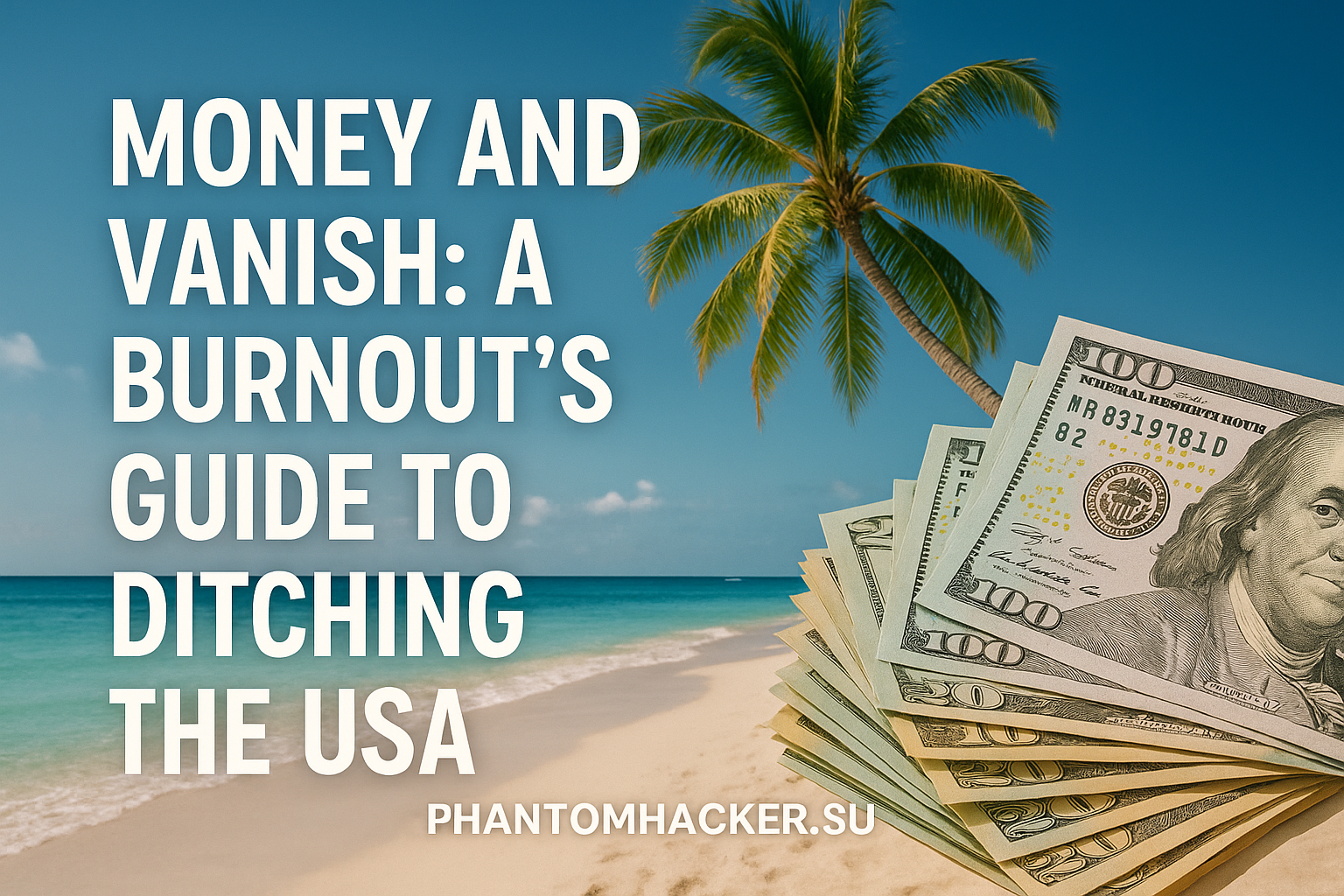 How to Take the Money and Vanish: A Burnout's Guide to Ditching the USA