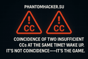 Read more about the article Coincidence of Two Insufficient CCs at the Same Time? Wake Up. It’s Not Coincidence—It’s the Game.